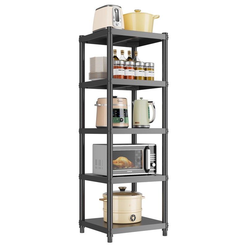 德国加厚家用微波k炉夹缝厨房碳钢置物架落地多层放锅具收纳碗盘,厨房/烹饪用具,微波炉置物架,淘宝优惠券,粉丝福利购,淘宝优惠卷