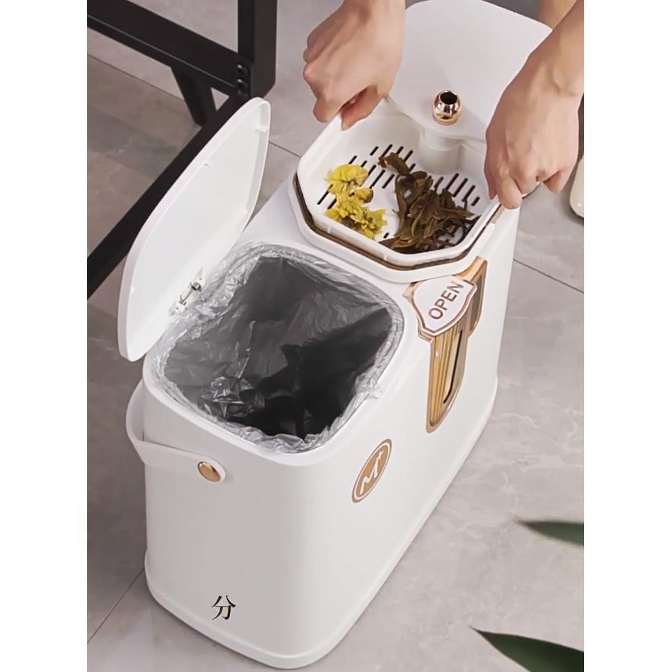 水桶废水桶茶桶茶渣桶茶具配件茶台排水茶叶茶水垃圾桶干湿分离桶