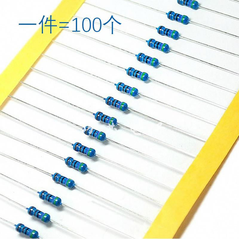 1/4W金属膜电阻 4.7K5.1K5.6K6.2K6.8K7.5K8.2K9.1K10K12K15K 18K