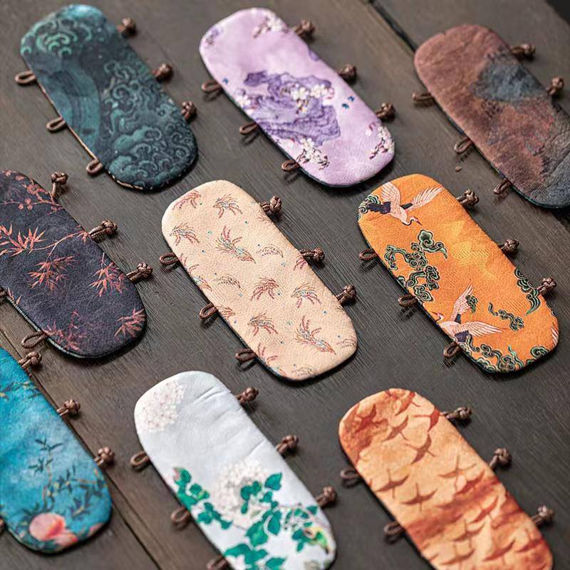 银壶把手铁壶提梁把手套隔热套防烫布垫子茶壶巾提手绳绑扎束带