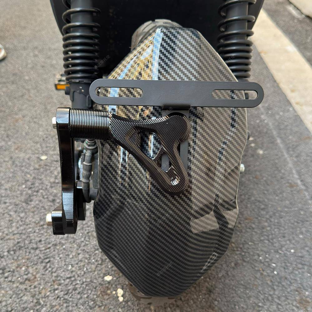 Ninebot九号电动车电摩通用合金防水挡泥板电瓶车碳纤维纹挡泥板