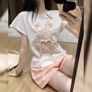 部分微瑕疵不退不換 47一店假兩件v領(lǐng)設(shè)計感長袖 t恤女