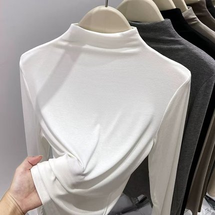 ZK-677佰衣家半高领包心纱羊绒打底【实物以直播间为准】