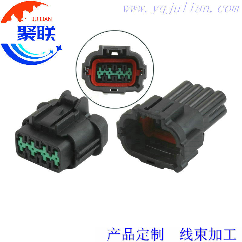 PB291-08827公母PB295-08820 汽车前杠大灯插头DJ7089B-2.2-11/21