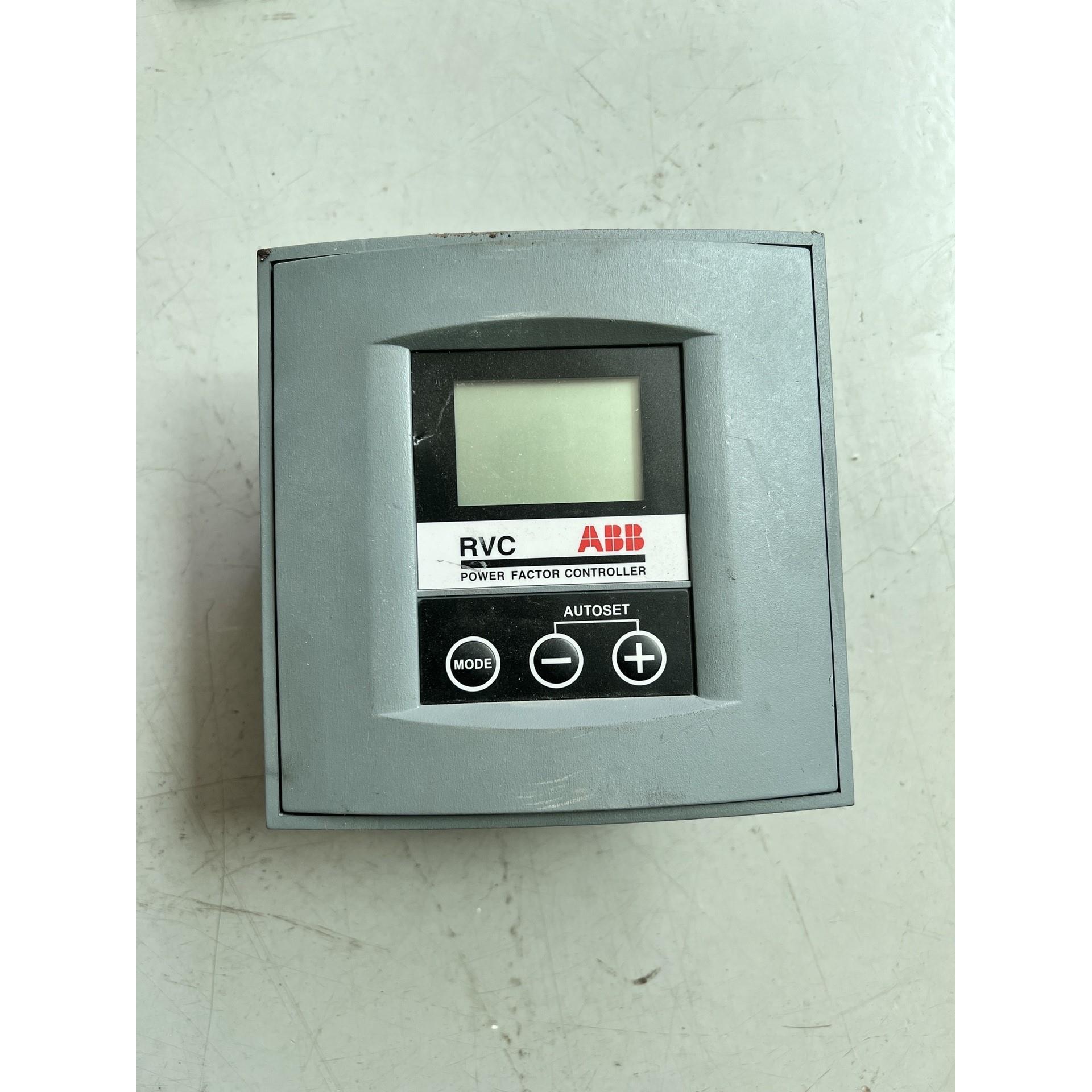 议价拆机ABB功率因数控制器 RVC10-1/5A 实物拍摄