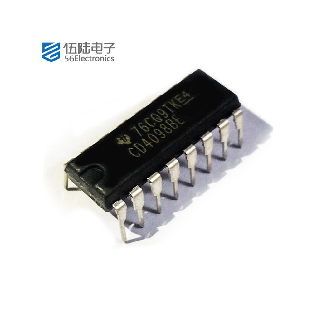 直插 CD4098BE 集成电路 DIP16 CMOS双单稳态触发器