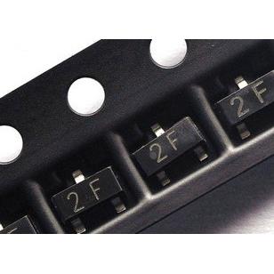 MMBT2907 2F三极管 SOT23 0.6A/40V PNP贴片 2907A