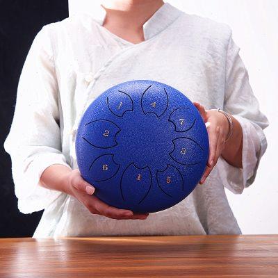 空灵鼓6寸8音全音阶空明鼓钢舌鼓无忧鼓礼品礼物儿童初学打击乐器