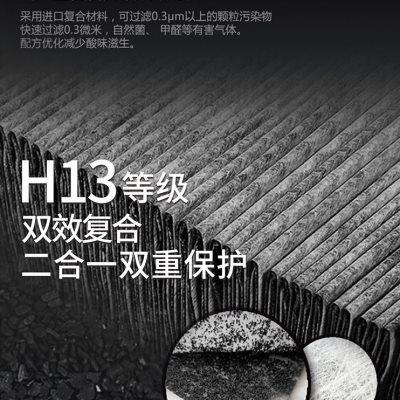 适配德国SICHLER负离子空气净化器过滤网CN1060 杀菌除甲醛霾滤芯