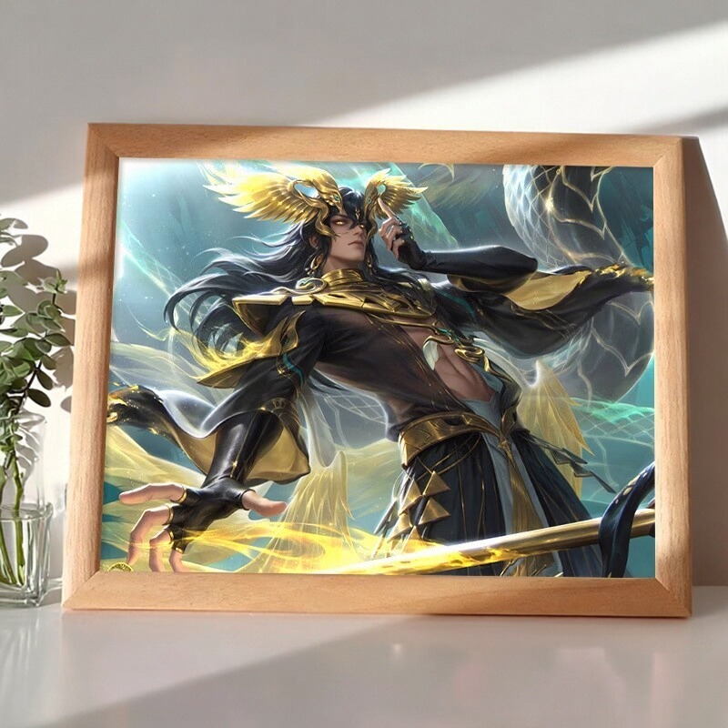 王者荣耀大司命周边灯光画送礼