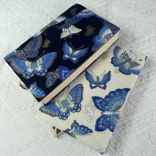 书皮书衣书套布艺手作品手账本书衣笔记封皮保护套包书套和风文艺