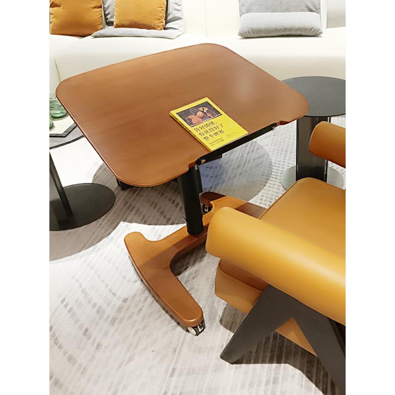 折叠橡胶纯实木可调电脑桌，训练桌，讲台，书桌，站立桌，可移动