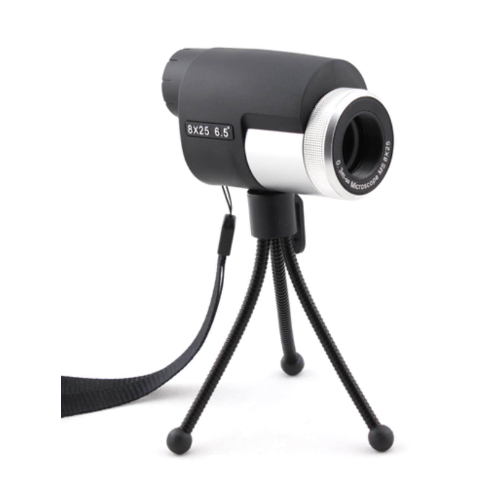 NIKULA MS 8x25单筒望远镜高倍高清袖珍观鸟微距镜博物馆镜 OLIMT