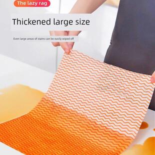 德国精工可洗懒布家用厨房一次性无纺布毛巾加厚干湿两用吸收剂