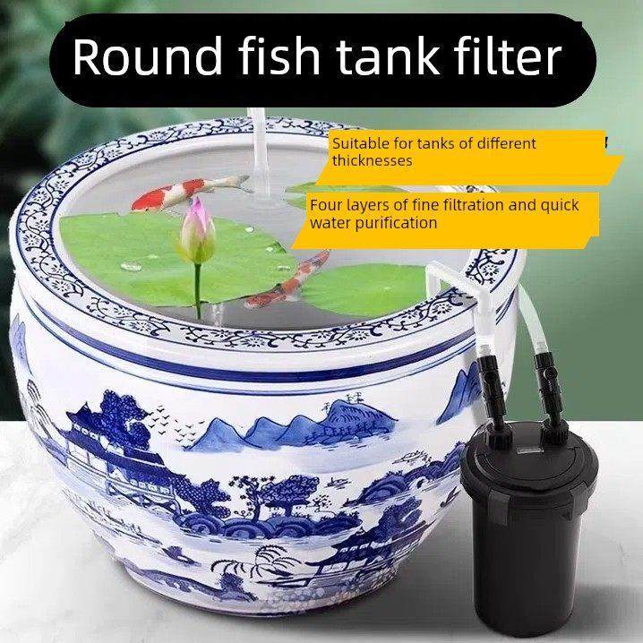 古鱼缸过滤陶瓷外置养鱼净水循环三合一水泵专用圆桶一体机,宠物/宠物食品及用品,过滤设备,淘宝优惠券,粉丝福利购,淘宝优惠卷