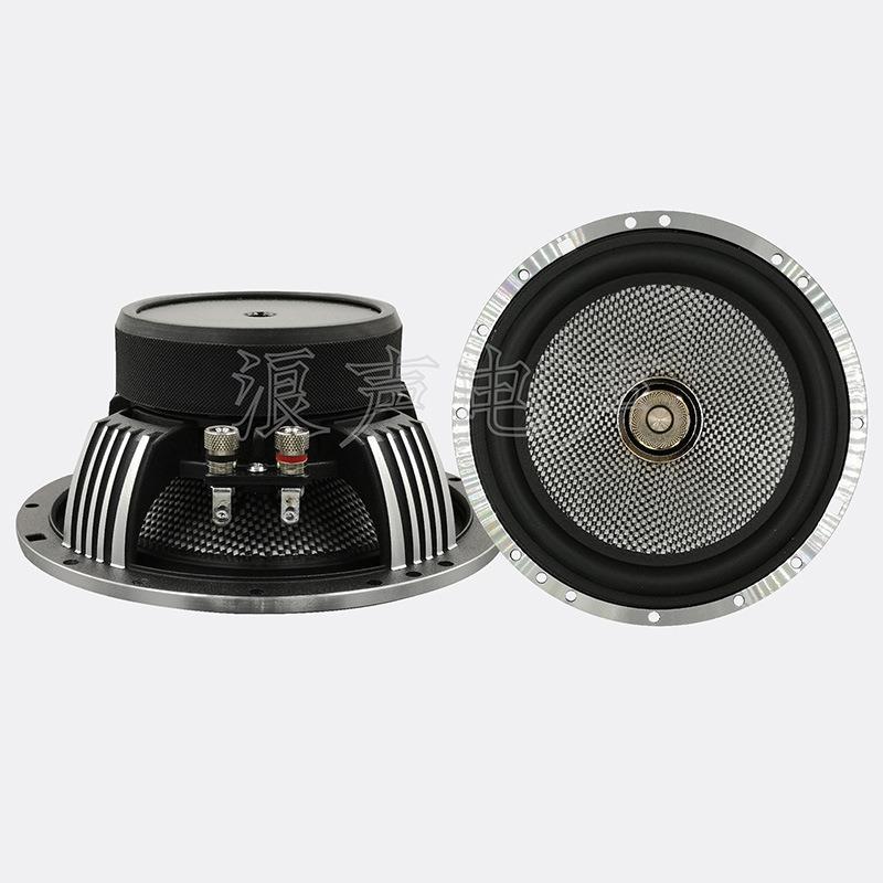 厂家汽车音响6.5寸汽车喇叭高音头6.5寸发烧级编织盆汽车低音