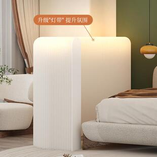 矮款屏风隔断假墙客厅饭厅隔断墙纸墙商场分隔围栏可折叠发光挡板