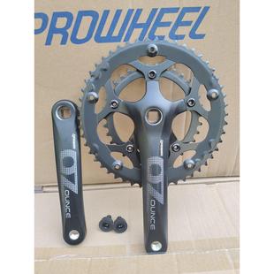 台湾好梦公路自行车曲柄组50-34齿方孔曲柄组8 9速Bcd110Mm自行车