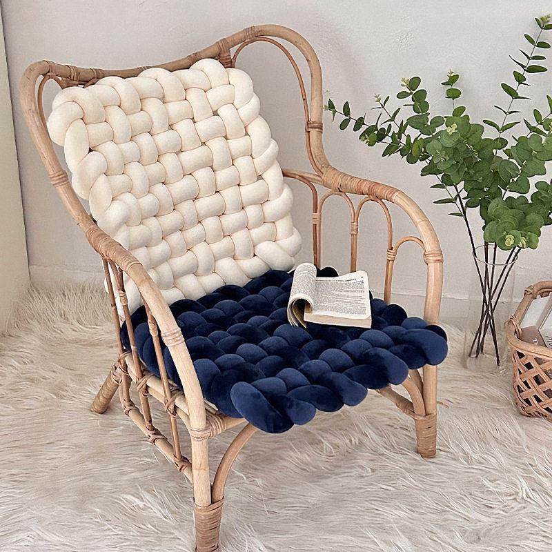 ins风网红简约柔软家居客厅沙发靠枕床头靠垫手工编织榻榻米坐垫,居家布艺,抱枕被,淘宝优惠券,粉丝福利购,淘宝优惠卷