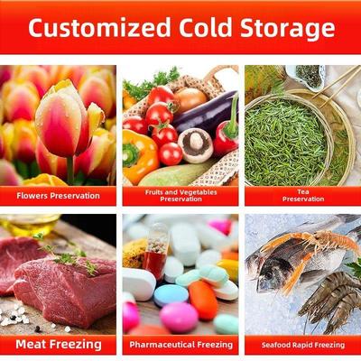 冷库成套设备定制新鲜水果冷藏保鲜库农业商业大型速冻冰库冷冻库