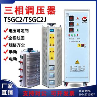 三相调压器380V接触式 100 自耦电动机箱TSGC2J