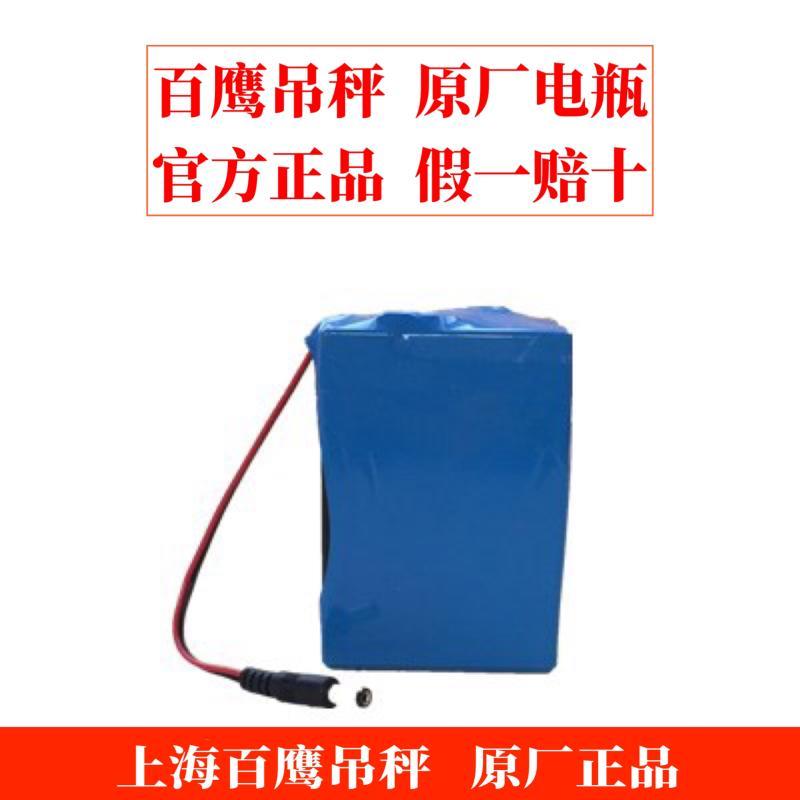 上海百鹰3t5吨10T15t电子吊秤原厂电瓶20-30吨无线打印吊称蓄电池