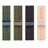 适用苹果手表表带iwatchs10编织耐applewatch9克ultra2尼龙表带