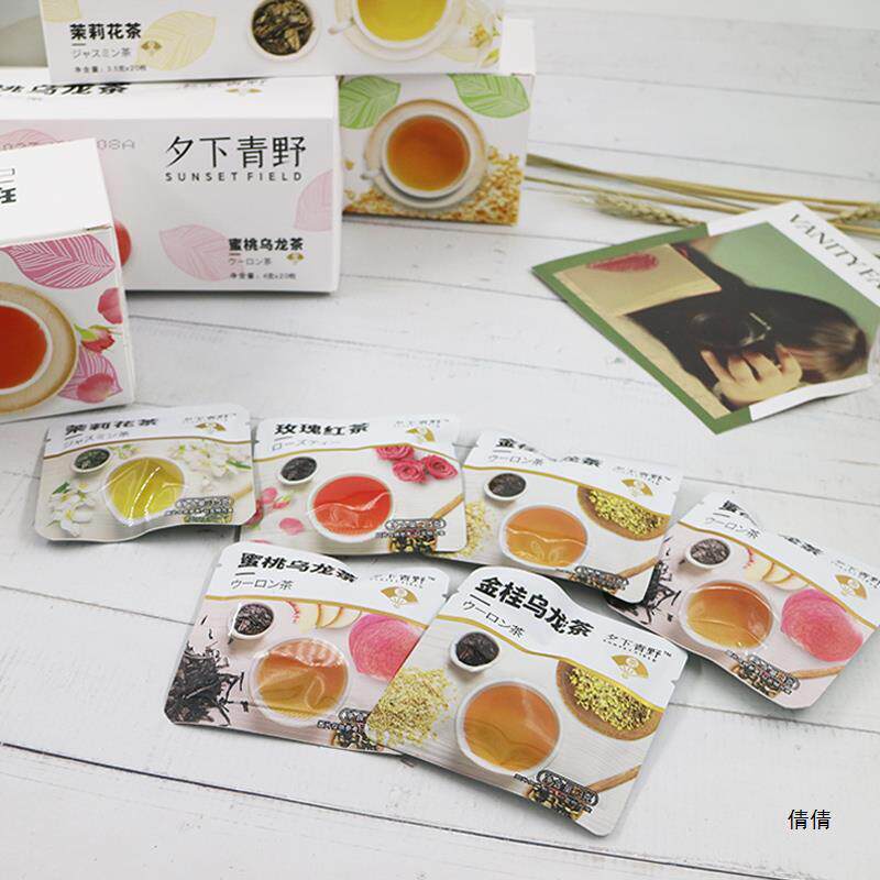 冷泡茶调味茶茉莉花茶蜜桃乌龙茶图片