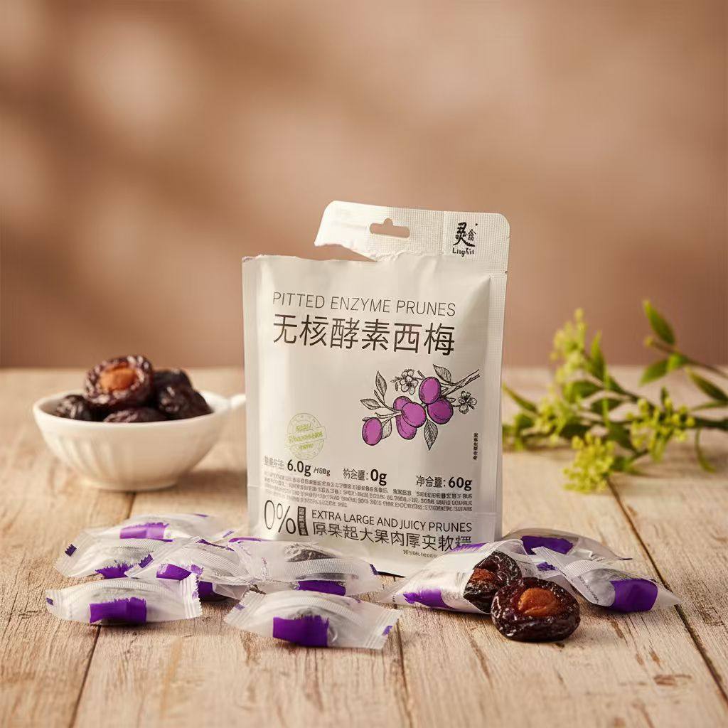 无核酵素西梅干袋装果肉厚实酸甜开胃解馋零食休闲食品营养代餐