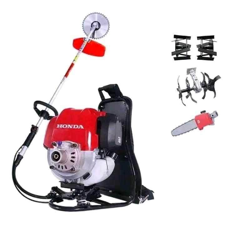 四冲程背负式割草机打草机园林大棚松土锄草机GX35大功率割灌机