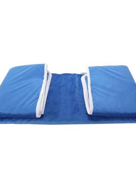 110v电压蓝色电热毯认证百正牌电褥子单人双人厂家定