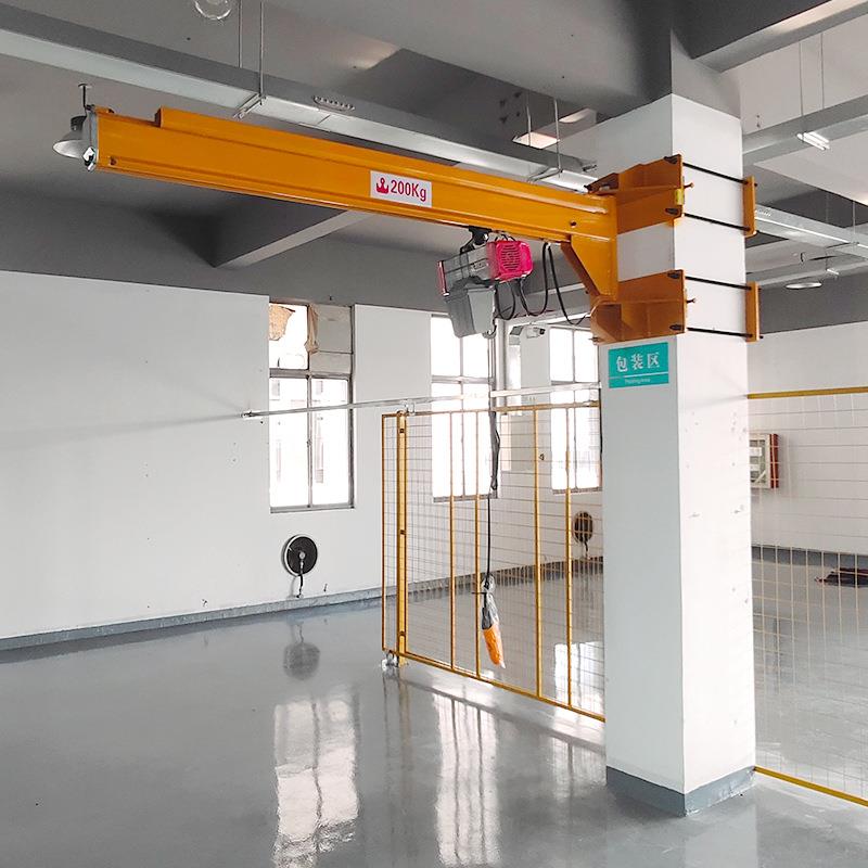 墙壁吊0.25吨墙壁吊手动旋转吊机180度旋转吊机0.5t墙壁吊