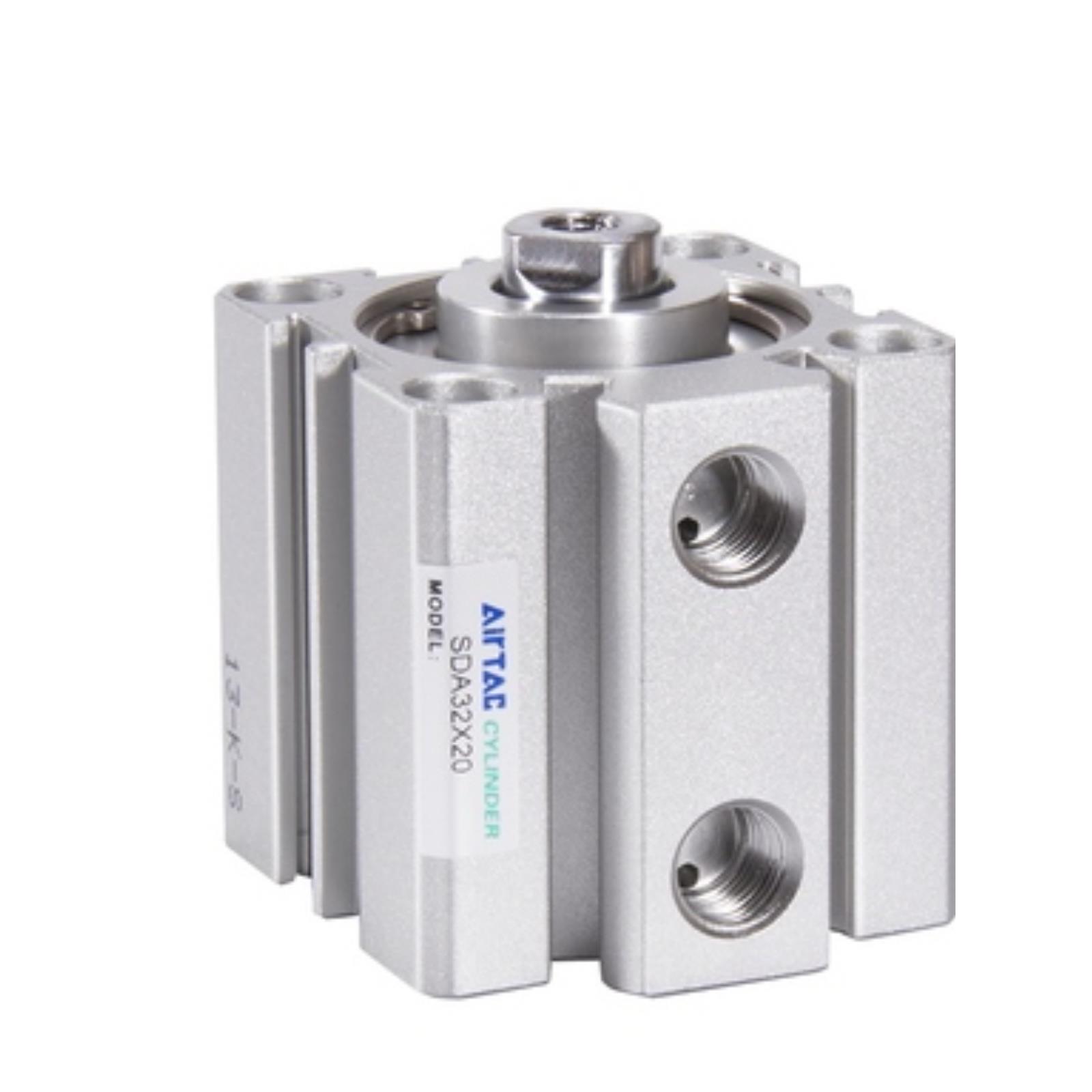 亚德客SDA20/SDA25/SDA32/SDA40*5S/10S/15S/20S/25S/30S薄型气缸