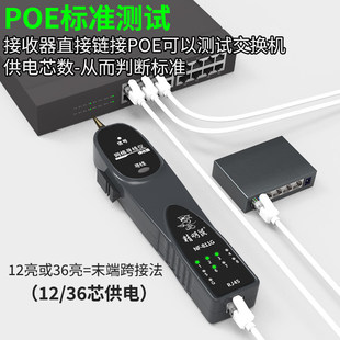 福禄克寻线仪电工专用网线检测仪网络测试器巡查线通断测线器811G