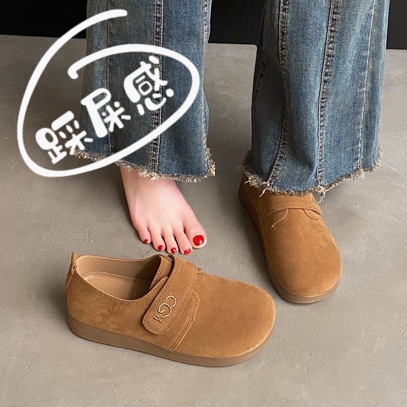 踩屎感勃肯鞋女款2026春季新款一脚蹬懒人鞋34码平底全包博0123r,女鞋,勃肯鞋/软木鞋,淘宝优惠券,粉丝福利购,淘宝优惠卷