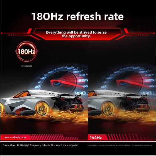 Aoc 27英寸2K180Hz显示高清快速电子竞技电脑游戏显示器Q27G40E