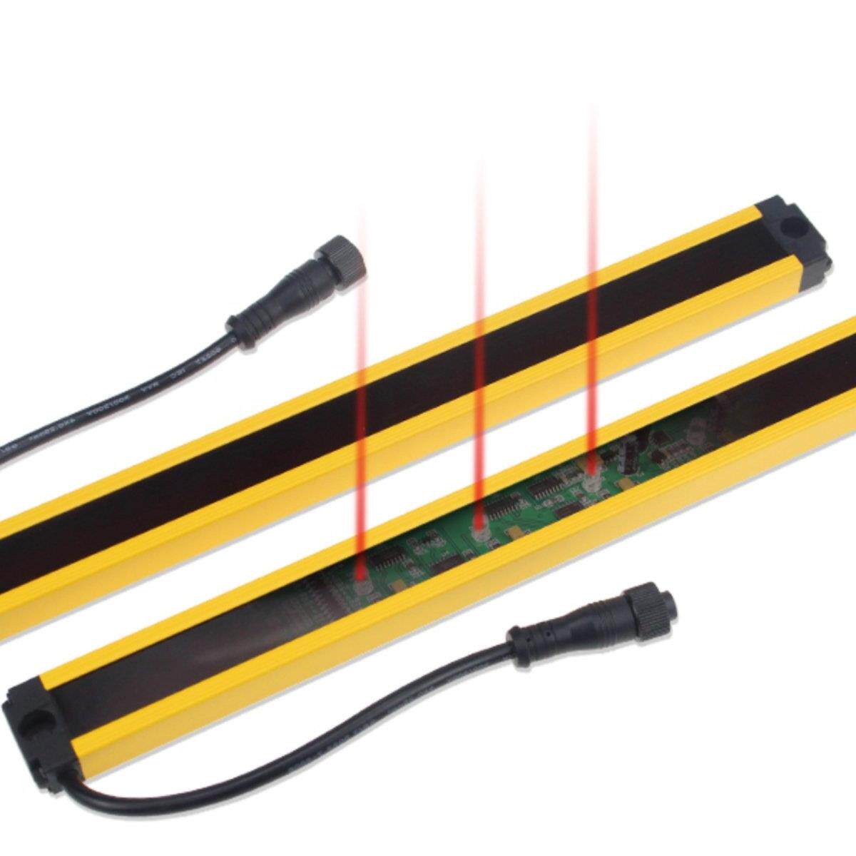 SCB正面薄型系列安全光栅红外线传感器安全光栅冲床保护器传感器