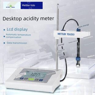 梅特勒-托莱多Ph计台式酸度计Fe28型酸度测试仪Ph缓冲Le438电极
