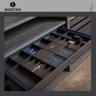 瑞士巴斯蒂姆BASISTEM衣柜拉篮抽屉收纳盒裤架衣柜内置衣帽间挂衣