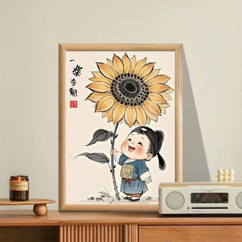 一举夺魁十字绣钻石画带框书房桌面摆台画手工刺绣满绣高考礼物,居家布艺,十字绣套件,淘宝优惠券,粉丝福利购,淘宝优惠卷