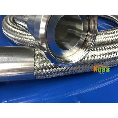 NOSS卫生级软管 内衬氟不锈钢编织软管 内壁平光滑洁净级符合FDA