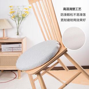 直销纯色记忆棉屁股垫圆形餐椅坐垫海绵大号椅垫日式 新款 座垫凳子