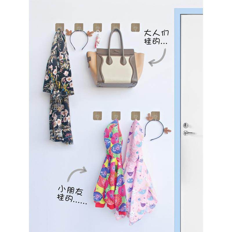 新款直销挂钩粘胶贴墙壁壁挂承重吸盘无透明厨房粘贴门后免打孔粘,收纳整理,挂钩/粘钩,淘宝优惠券,粉丝福利购,淘宝优惠卷