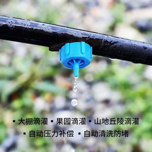 直销新款2L4L8L滴头小管出流稳流器可拆洗滴灌压力补偿器农用灌溉