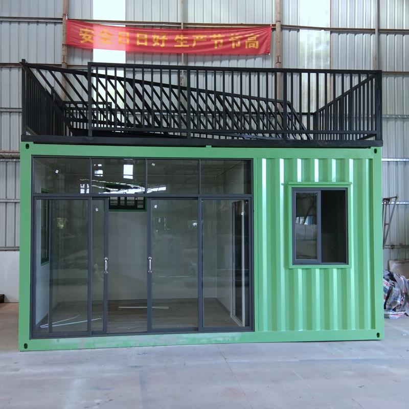 新款直销仓库房货柜改装住人房 简易房 钢结构活动板房商铺板房集