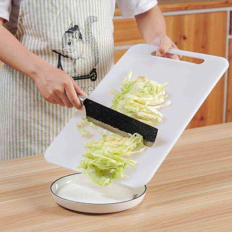 菜板塑料切菜板白色砧板长方形无毒矽胶粘板肉墩板加厚商用