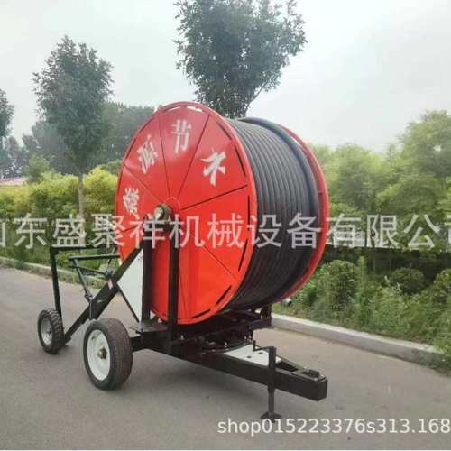中小农场采用卷盘式喷灌设备大面积浇地园林浇地喷灌机