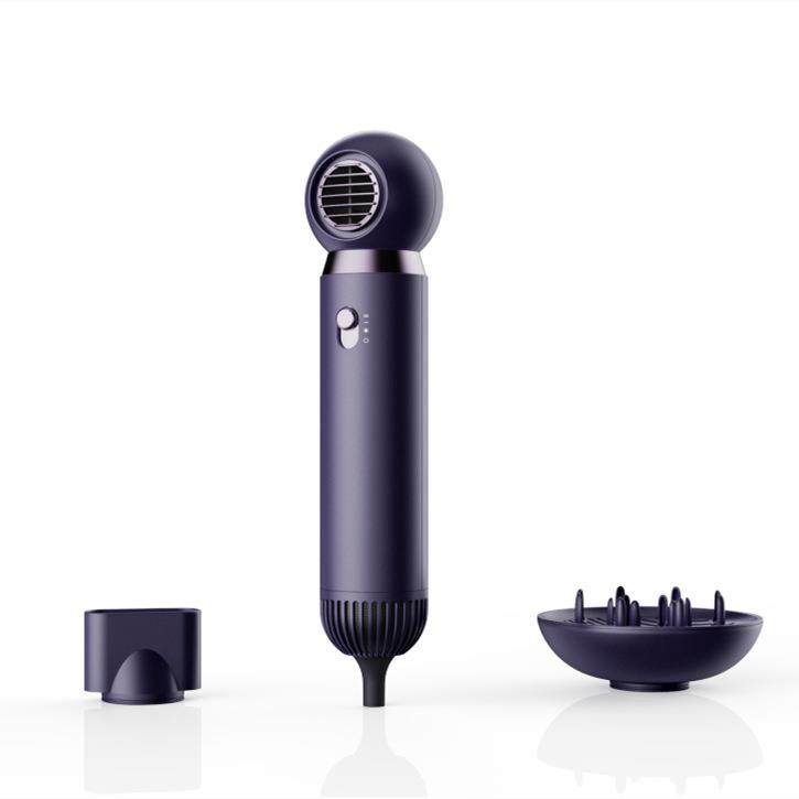 跨境新款等离子快速干燥吹风机三速模式双离子电机