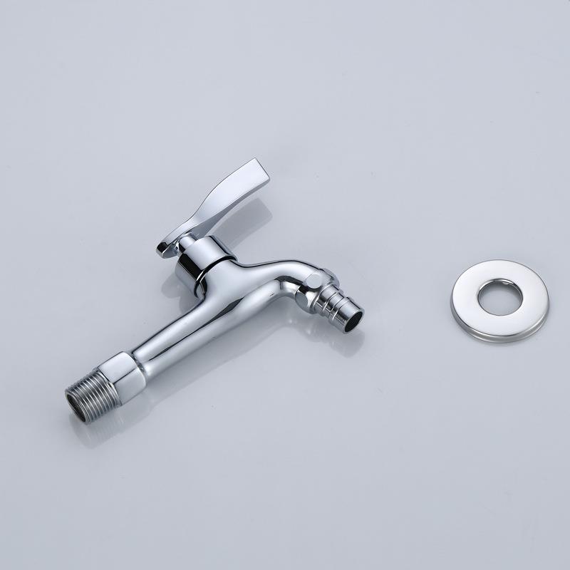 直销新款4分黄铜拖把池加长水龙头15公分特长洗衣机阳台洗衣池水