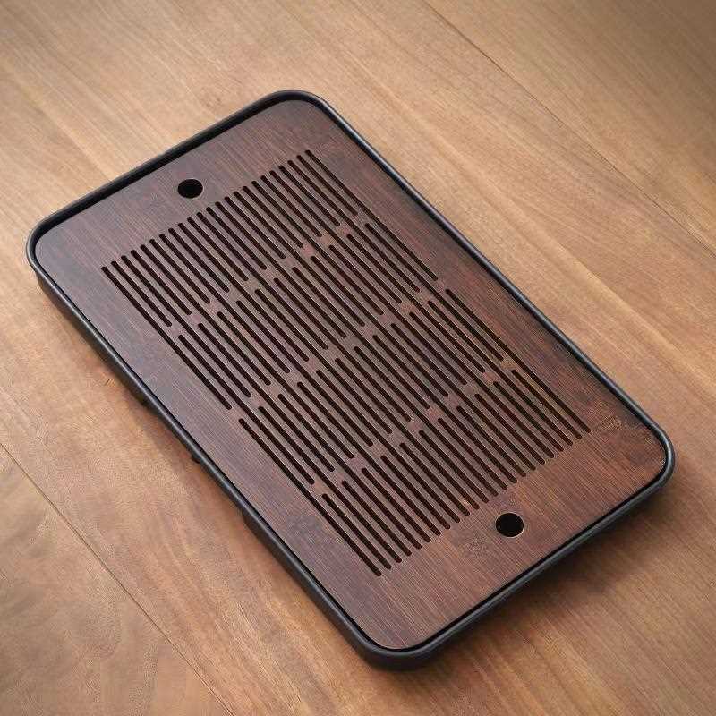 直销新款新款密胺小茶台茶盘功夫茶具茶道配件酒店用品托盘家用茶